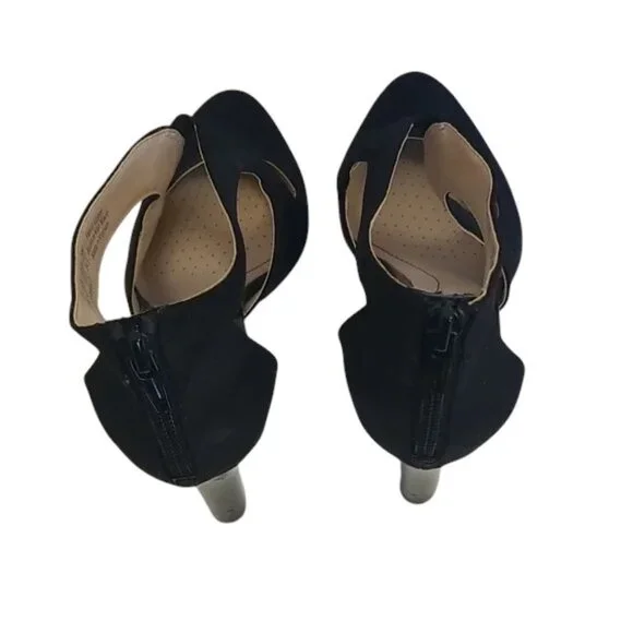 LifeStride Black Pointed-Toe Mary Jane Heels | size 7.5 - Picture 8 of 8